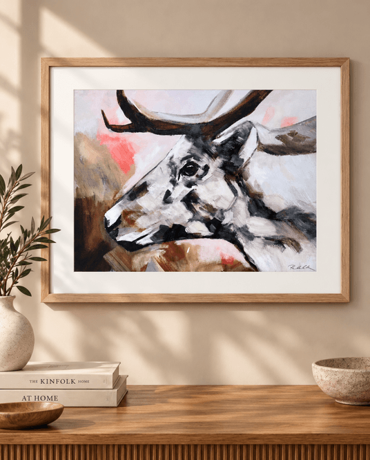 Huvudbild Poster Ren 30x40cm