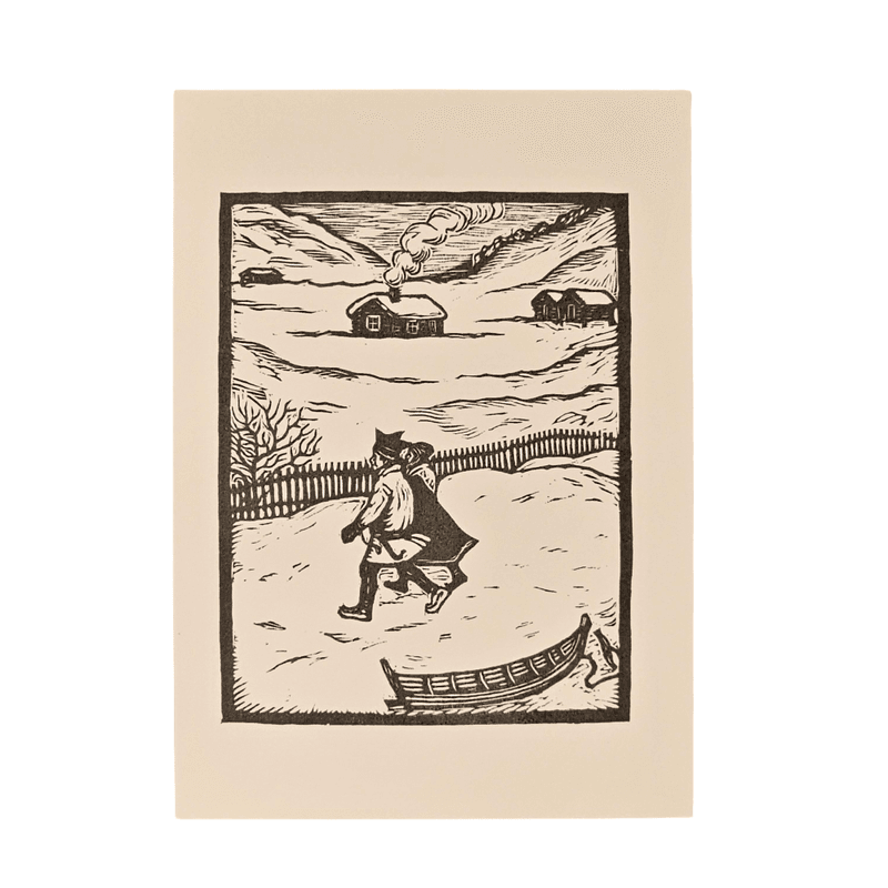 Guovttis John Savio Konstkort 