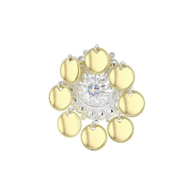 Risku Förgyllda Löv Sten